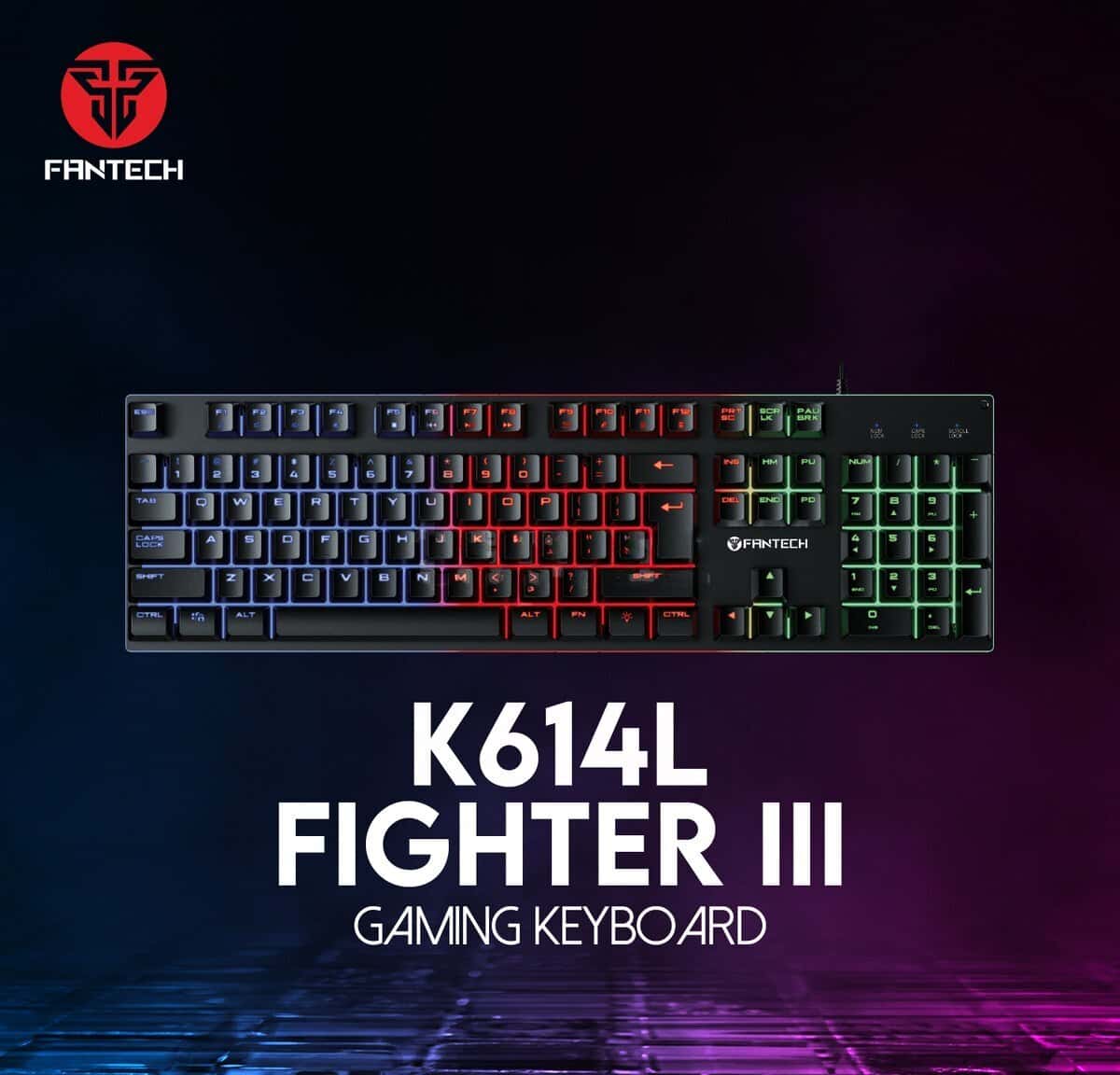 Keyboard and mouse set Fantech K614L Fighter III - Tenderyard