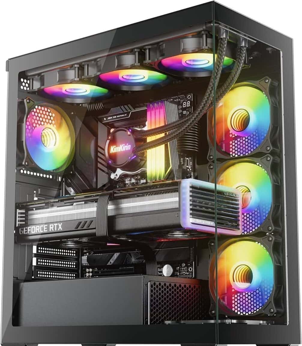 Gaming Case X Base EL 2 Black - Tenderyard
