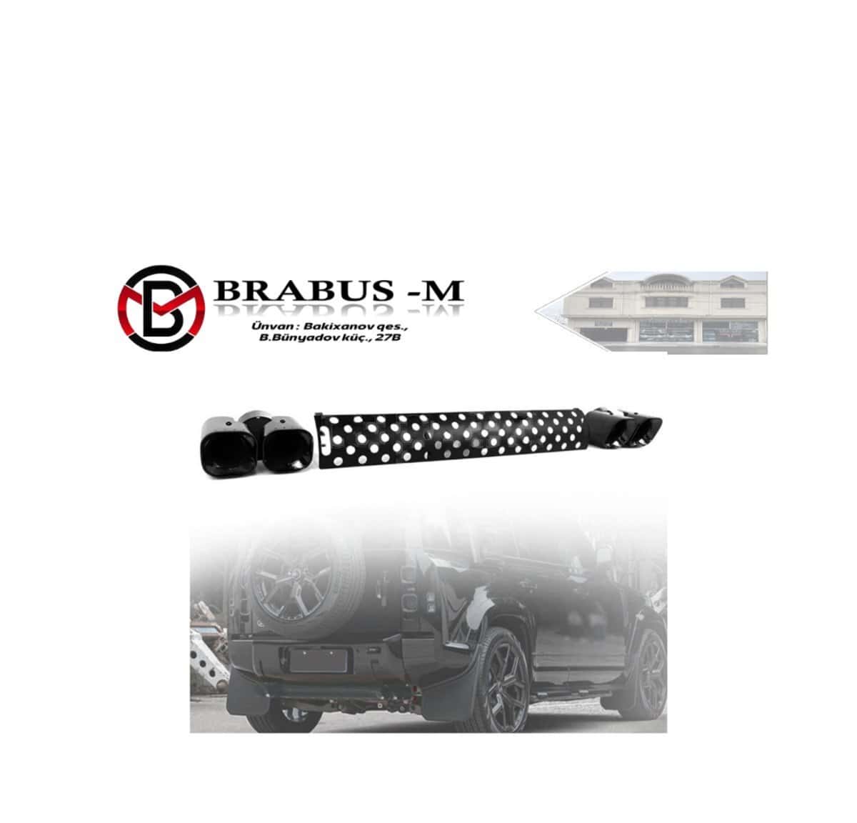 Muffler for Land Rover Defender - Tenderyard