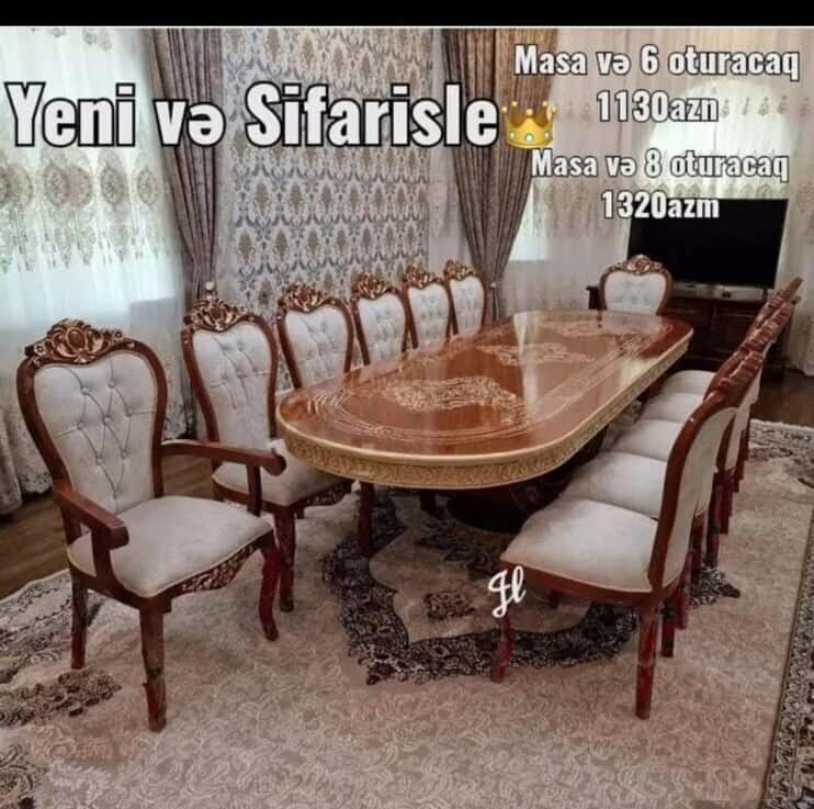 Masa-stul dəsti, Qarışıq rəng - Tenderyard