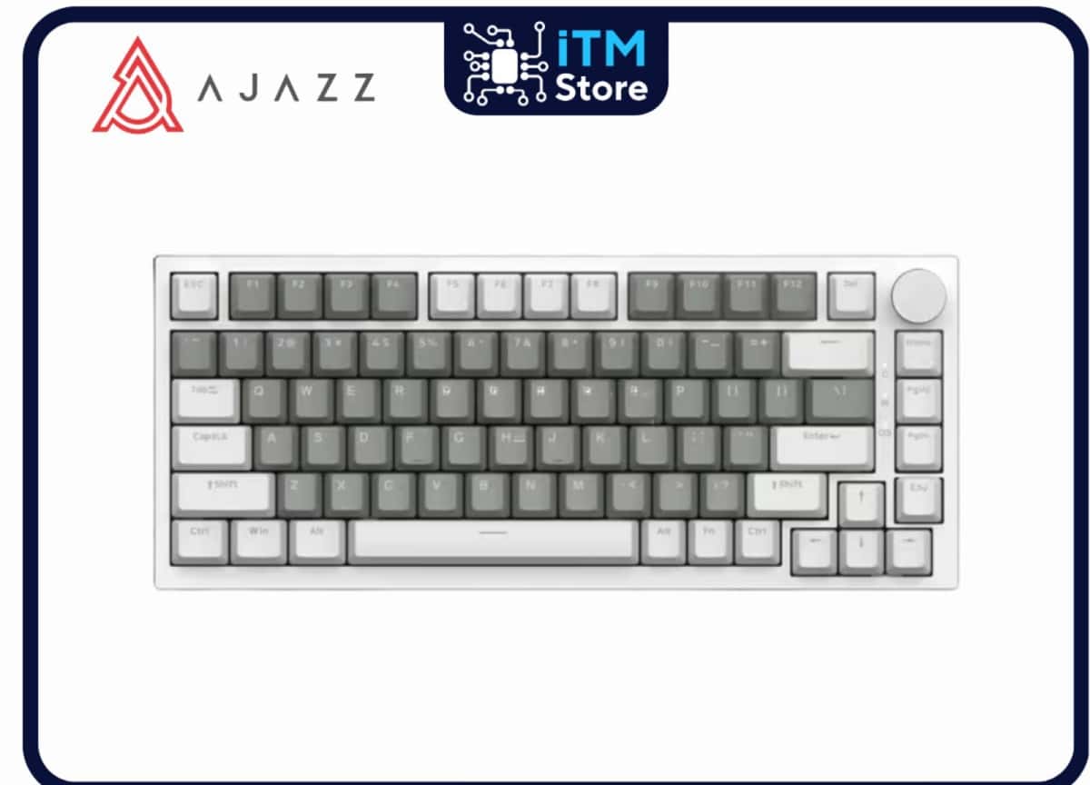 Mechanical keyboard Ajazz AK820 White-Gray - Tenderyard