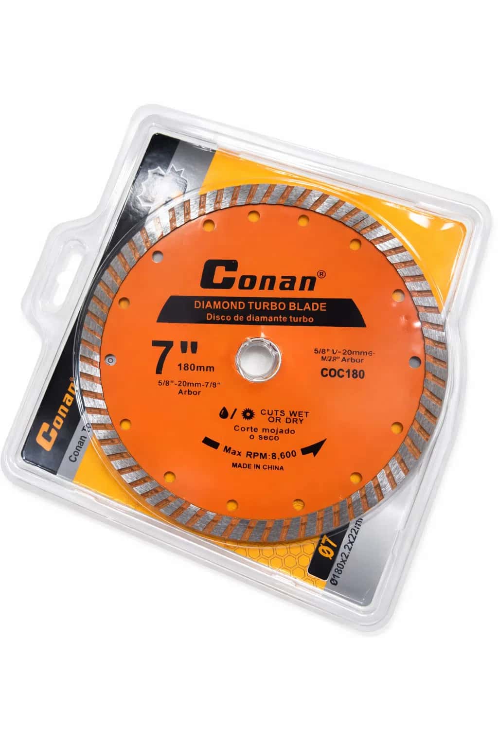 Conan Turbo 180 mm Kəsici Disk - Tenderyard