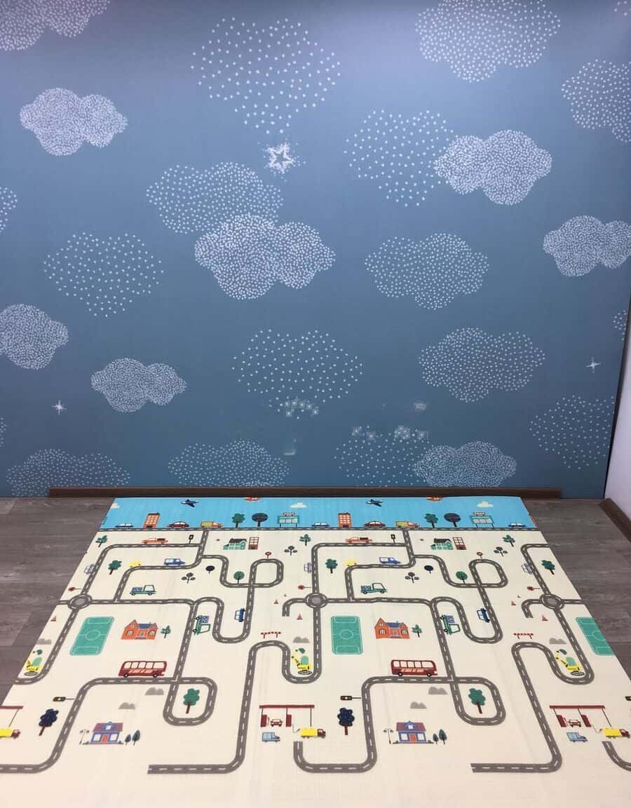 Uşaq inkişaf etdirici termo xalça 180x200 sm - Tenderyard