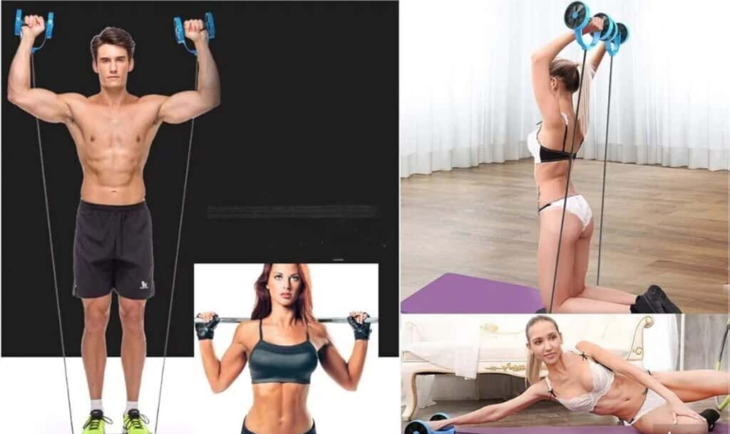 Multiflex Abdominal Muscle Exercise Roller (Ab Roller) - Tenderyard