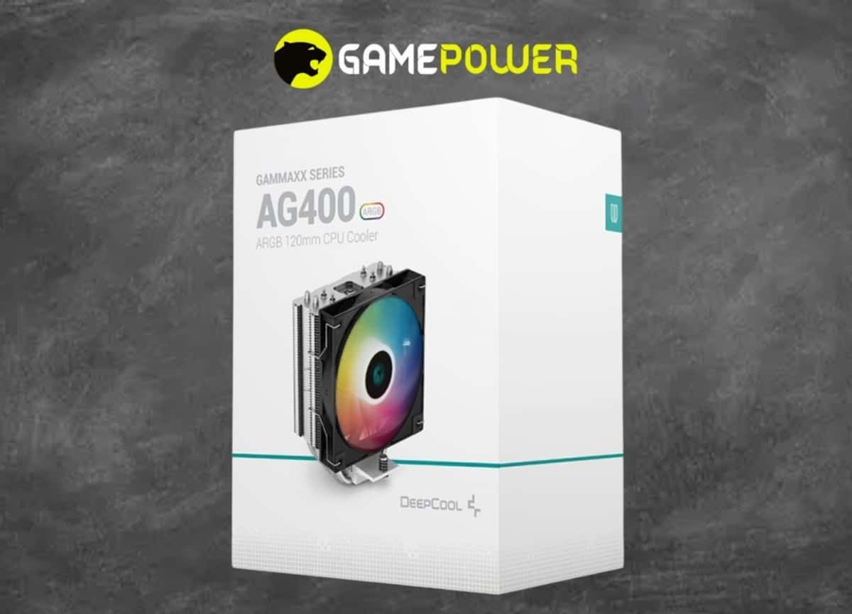 DeepCool AG400 BK ARGB Prosessor Soyuducusu - Tenderyard