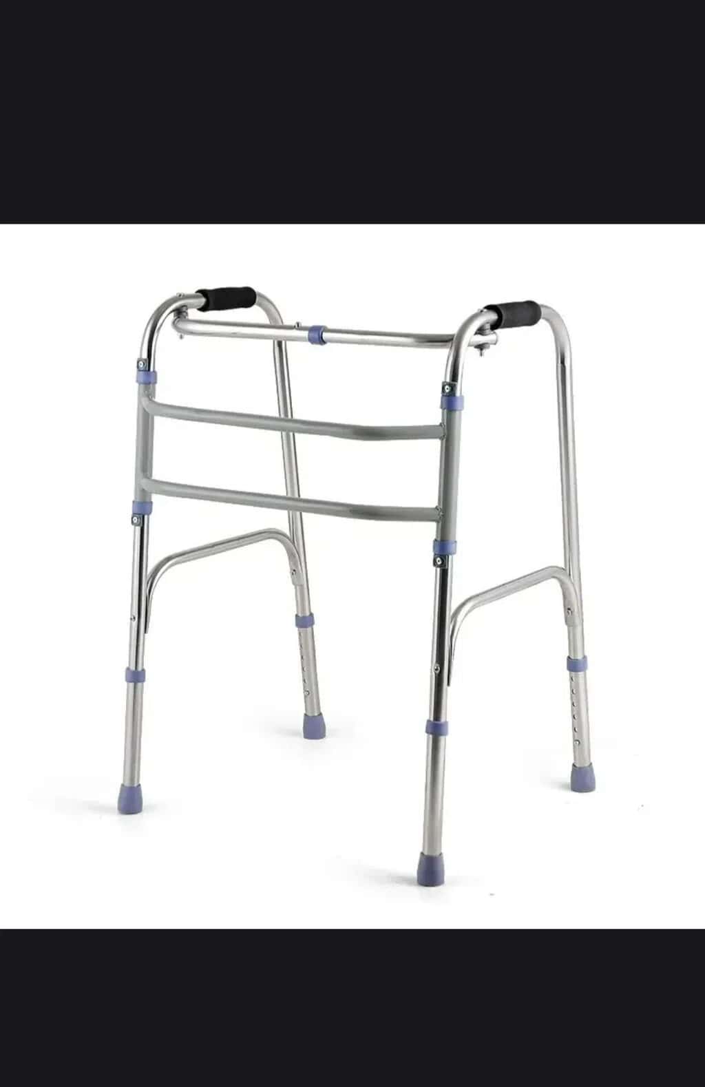 Folding walking aid for patients (Walker) - Tenderyard