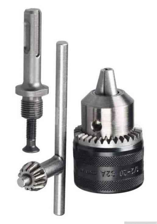 Drill chuck 1.5-13mm 1/2''x20UNF with set - Tenderyard