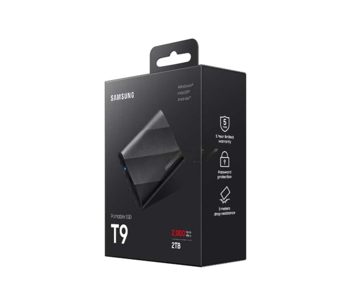 Xarici SSD Samsung T9 2TB Portable - Tenderyard