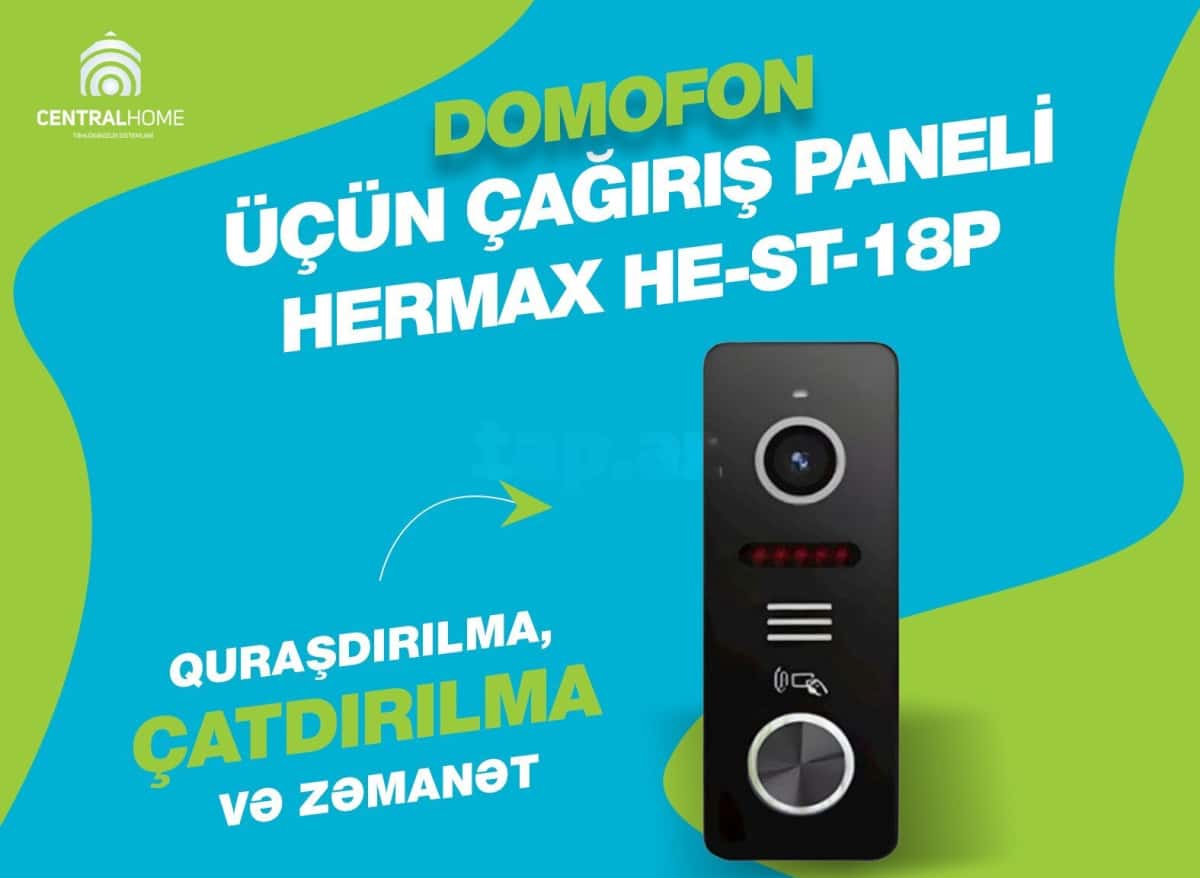 Intercom call panel Hermax HE-ST-18P - Tenderyard
