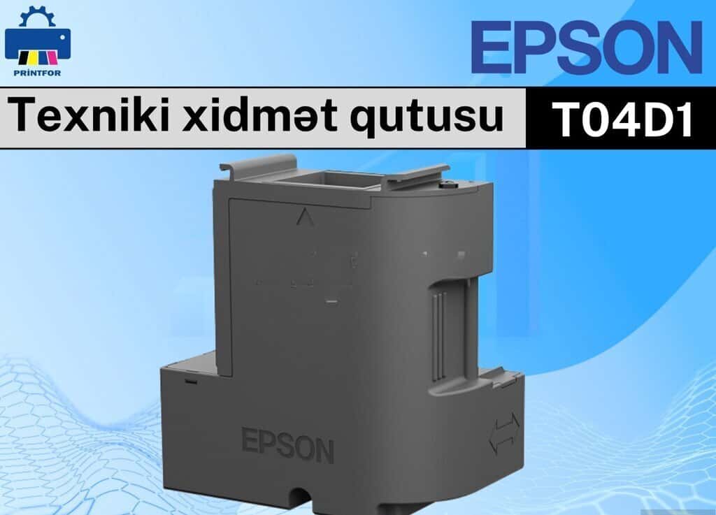 Epson T04D1 Maintenance Box - Tenderyard