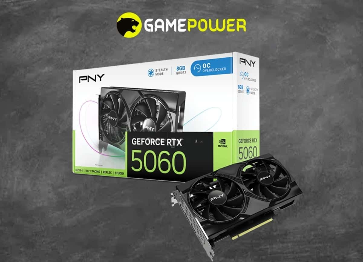 PNY GeForce RTX 5060 8GB OC Video Card - Tenderyard