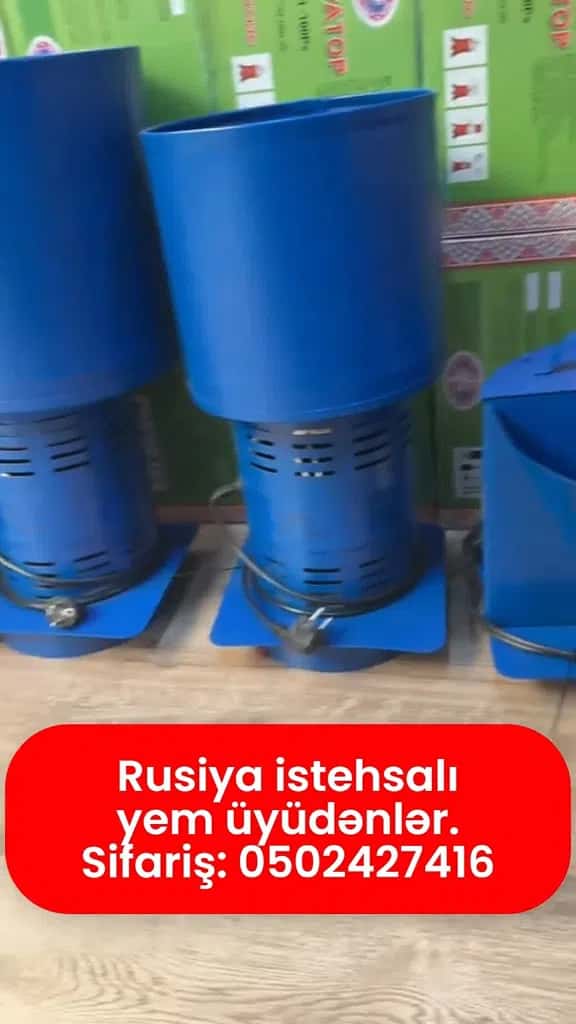 Russian-made feed grinders (crushers) - Tenderyard
