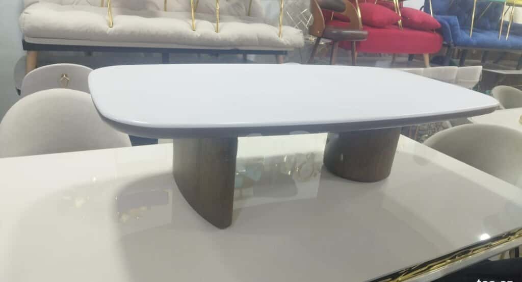 Coffee table White color, Transformer - Tenderyard