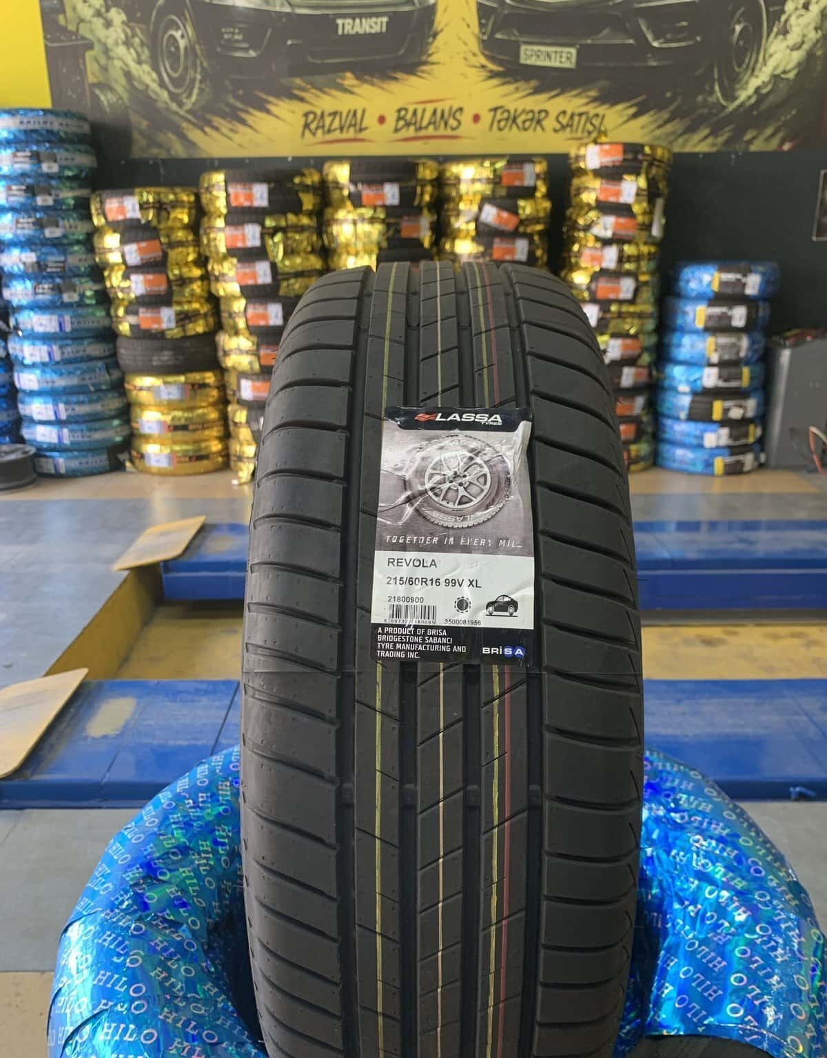 Car tire Lassa Revola 215/60 R16 - Tenderyard