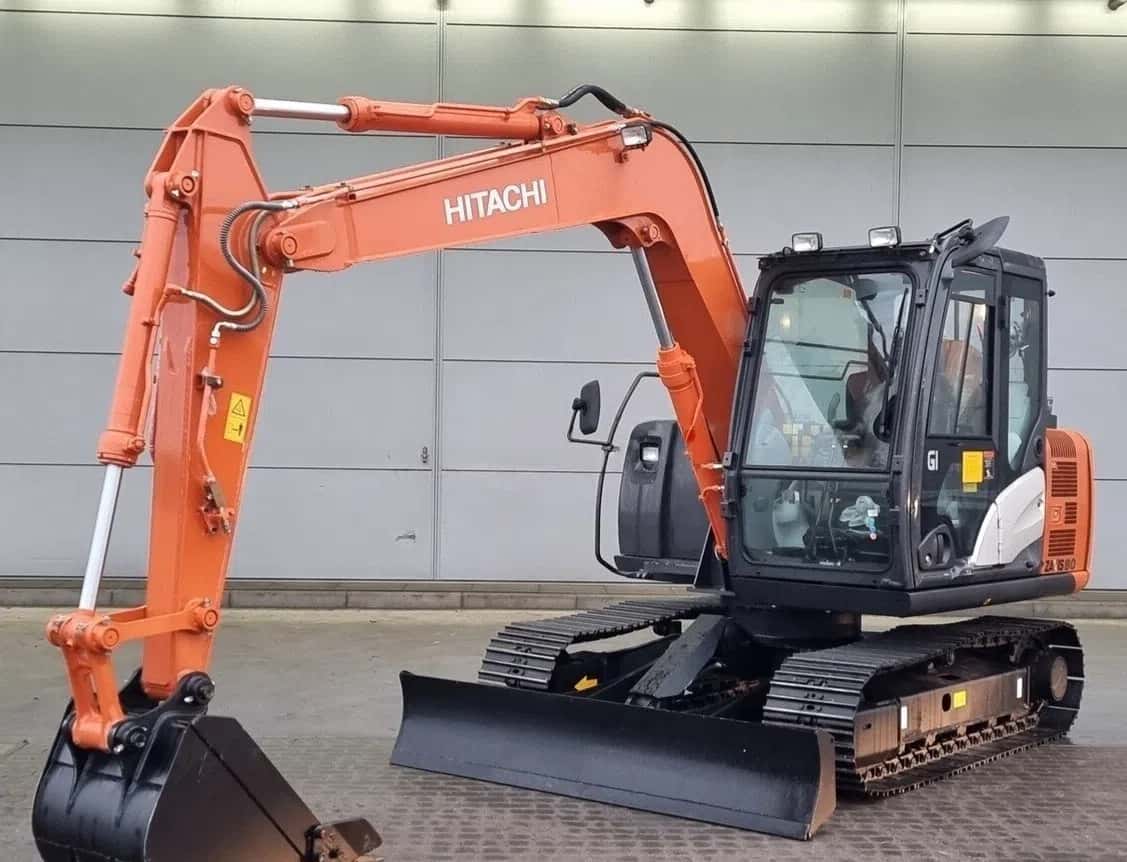 Mini excavator Hitachi ZX80, 2023 model - Tenderyard