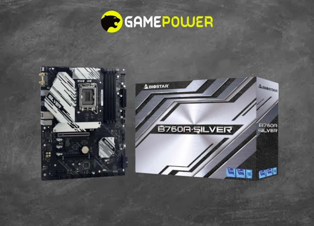 Biostar B760A-Silver DDR5 Motherboard - Tenderyard