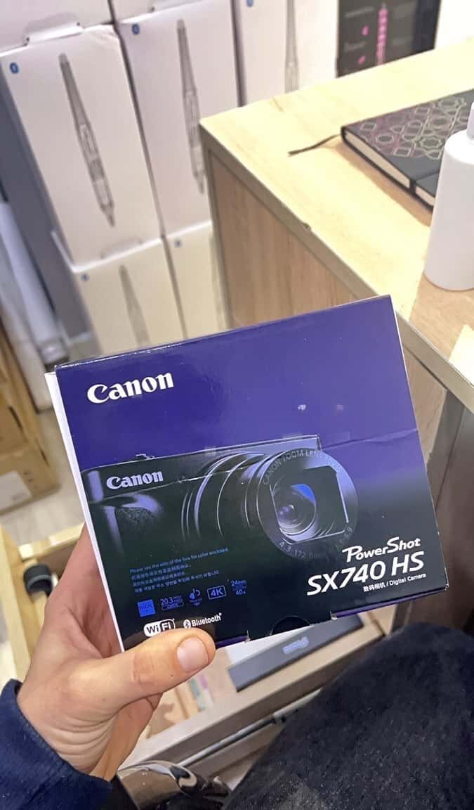 Canon PowerShot SX740 HS Camera - Tenderyard