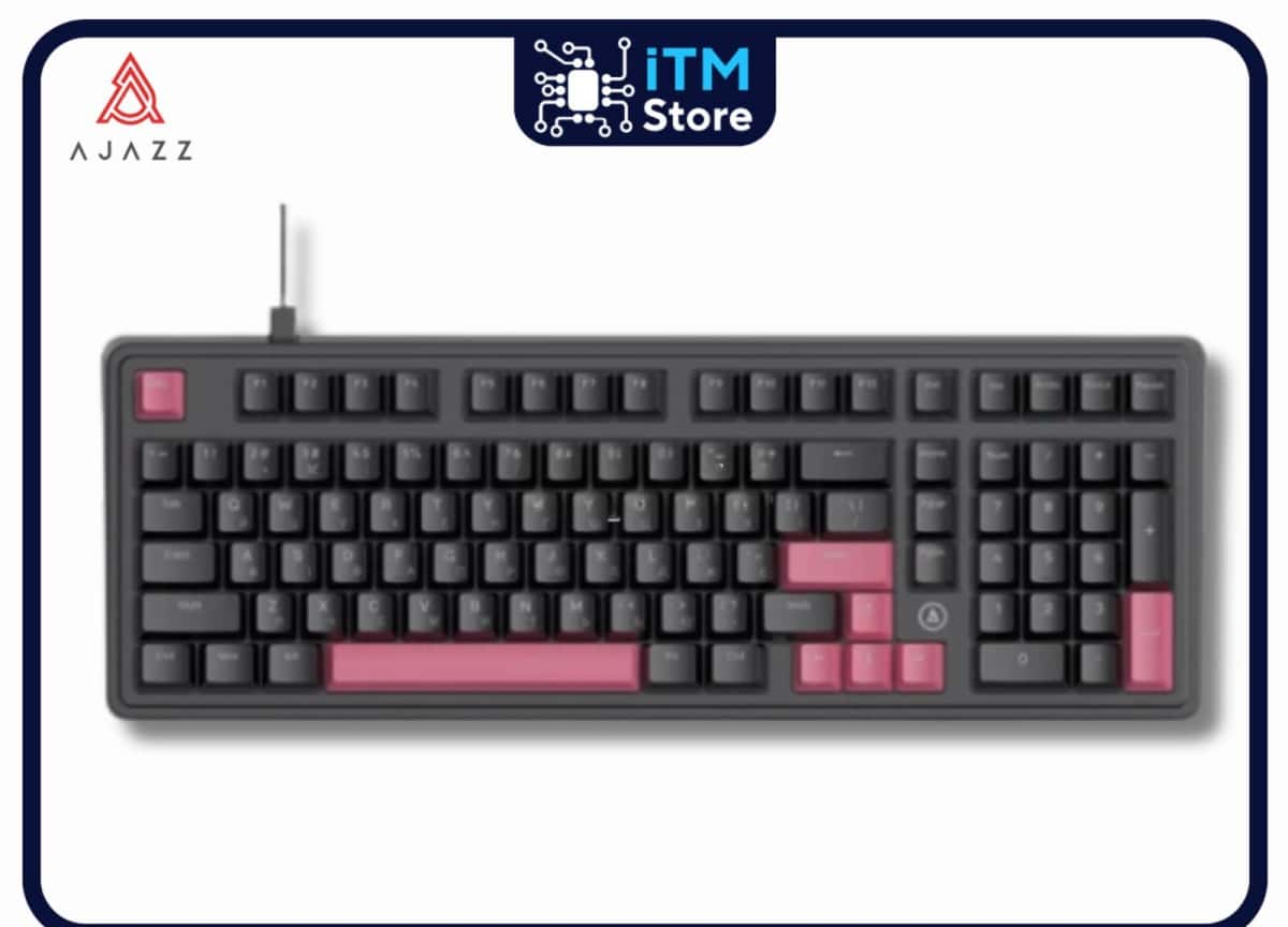 Mechanical keyboard Ajazz AK980 Black Red - Tenderyard
