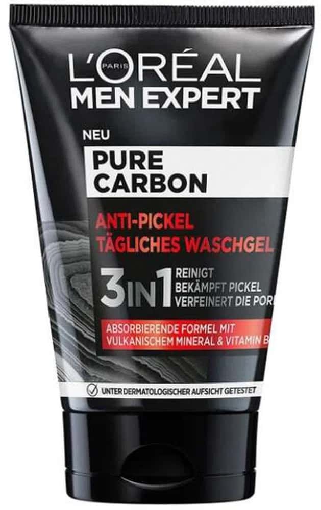 Men Expert Pure Carbon Üz üçün Yuyunma Geli, 100 ml - Tenderyard