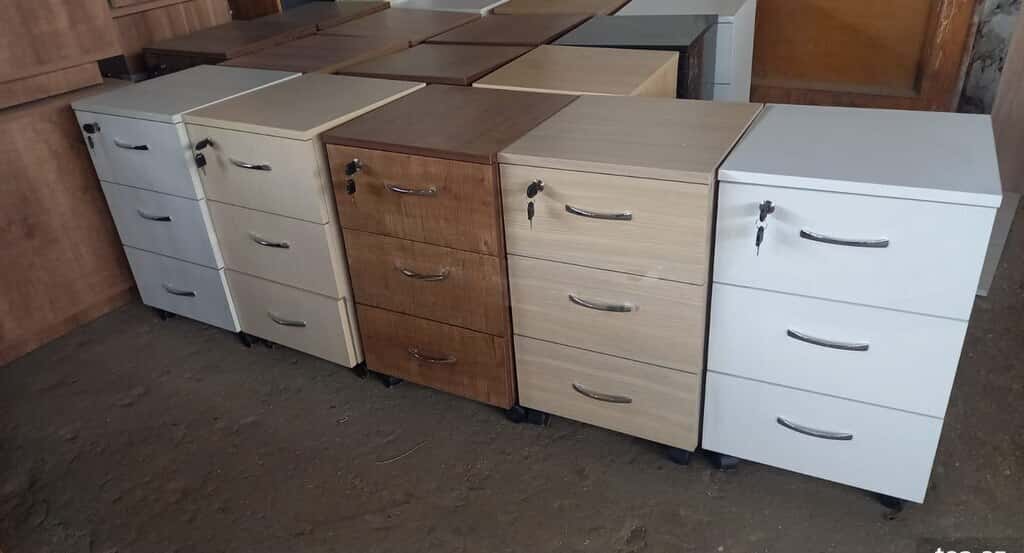 Office pedestal, Brown color - Tenderyard