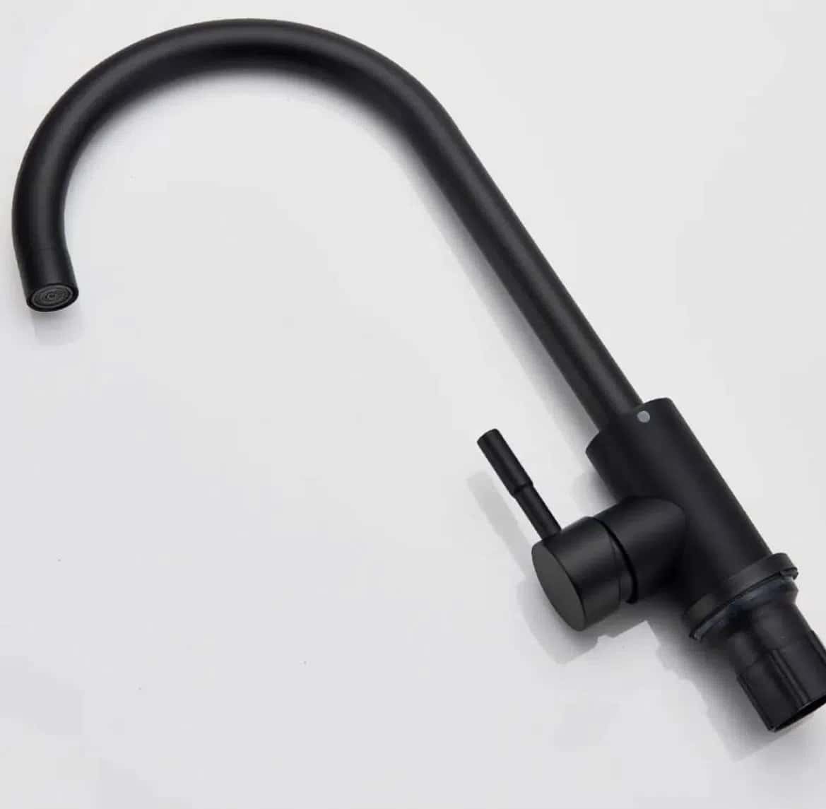 Kitchen faucet, Black color - Tenderyard