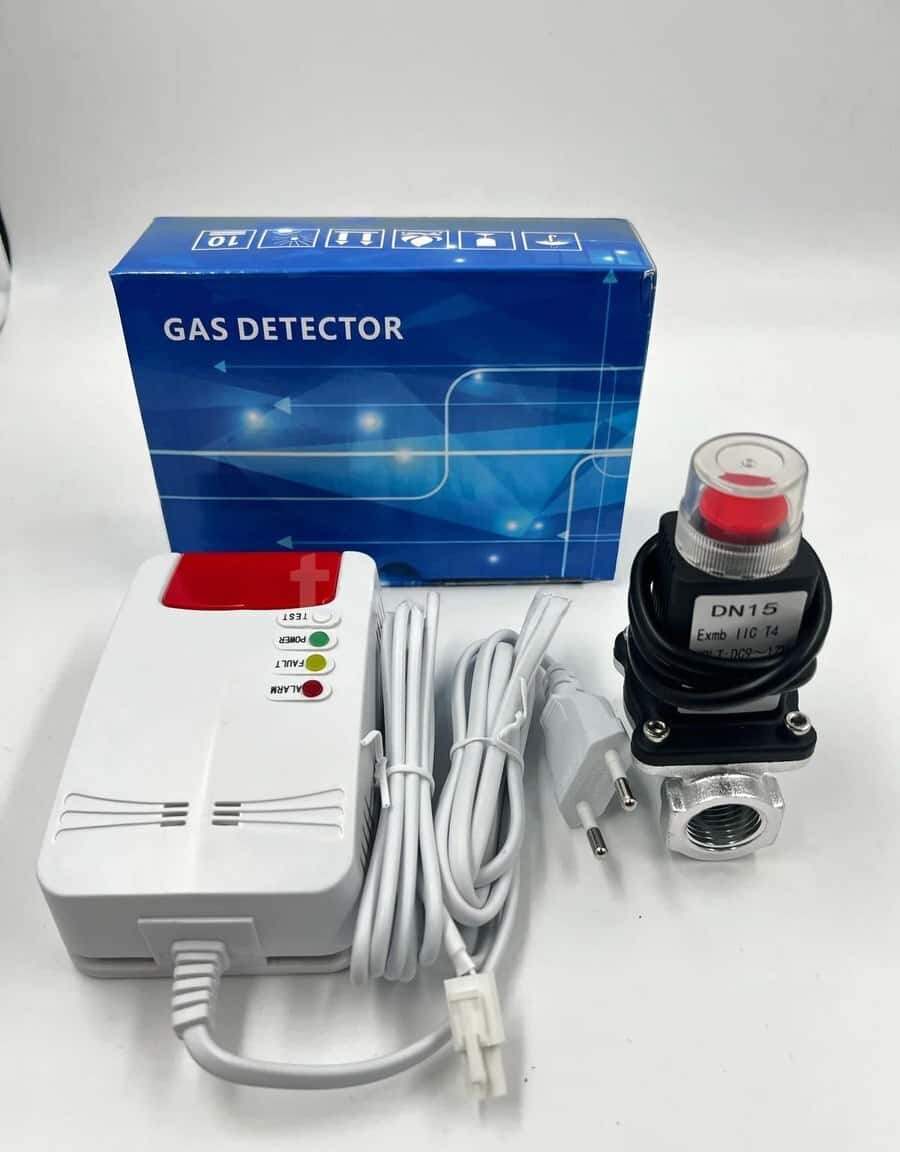 Gas detector and electronic valve system - Tenderyard