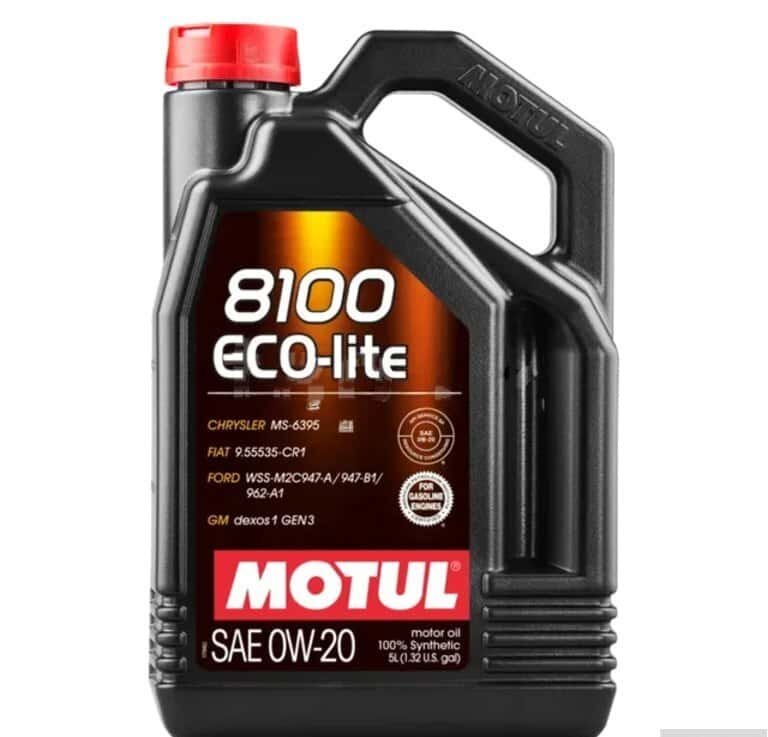 Motul 8100 Eco-Lite 0W-20 5Lt Mühərrik Yağı - Tenderyard