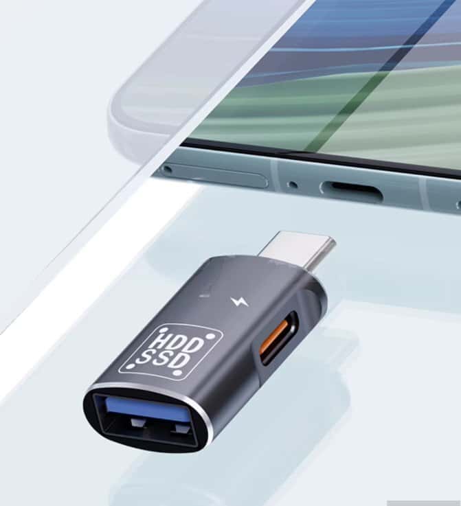 Type-C to USB OTG PD adapter - Tenderyard