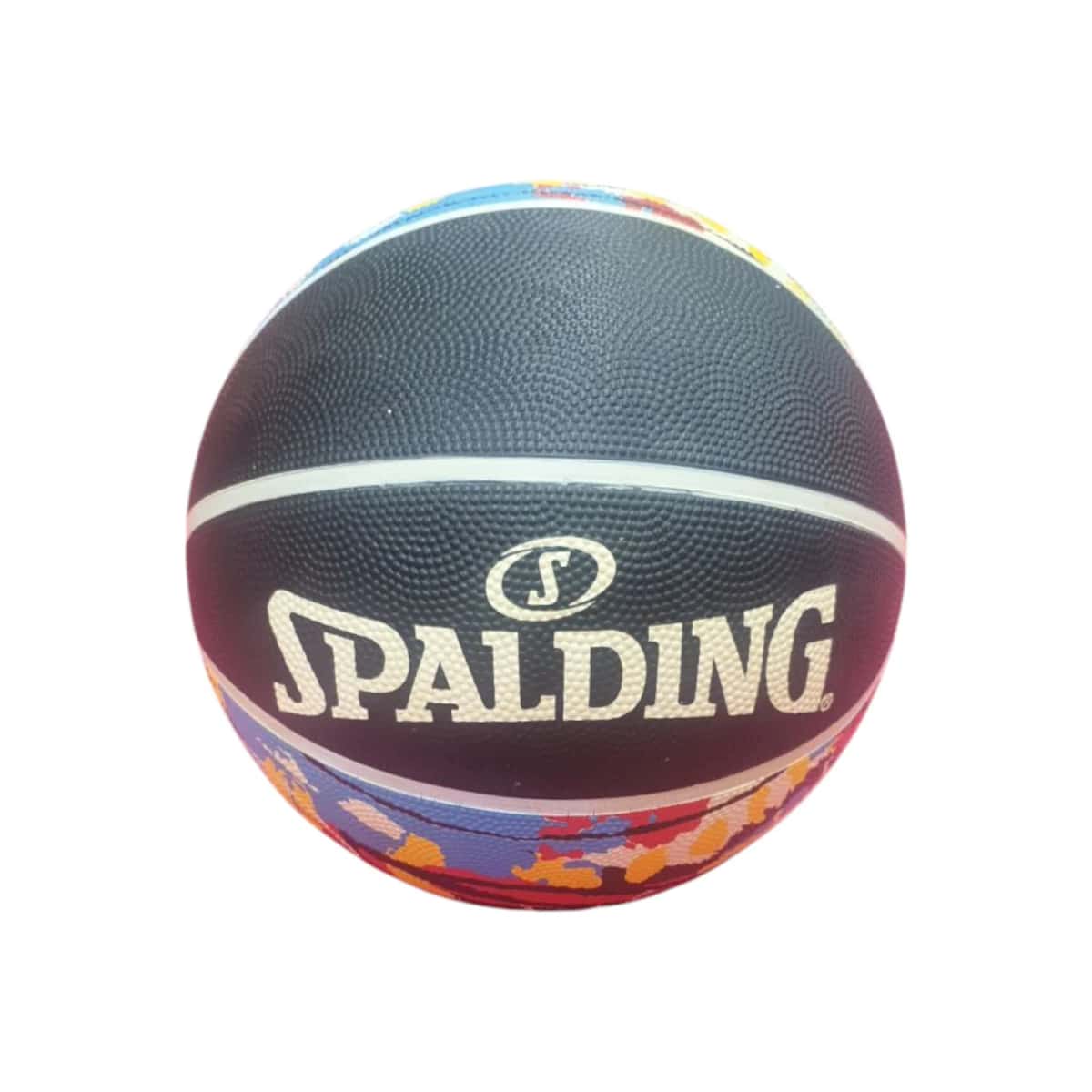 Spalding basketball size 7, black/multicolor - Tenderyard