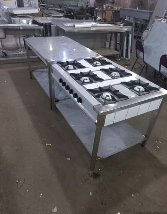Paslanmaz polad qaz peçi və restoran avadanlıqları - Tenderyard