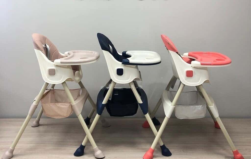 Unisex baby high chair, Mixed color - Tenderyard