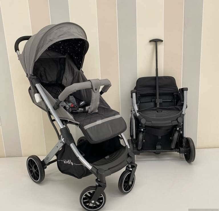 Unisex stroller, Gray color - Tenderyard