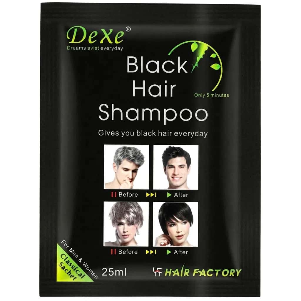 Dexe Black Tonlaşdırıcı Şampun 25 ml - Tenderyard