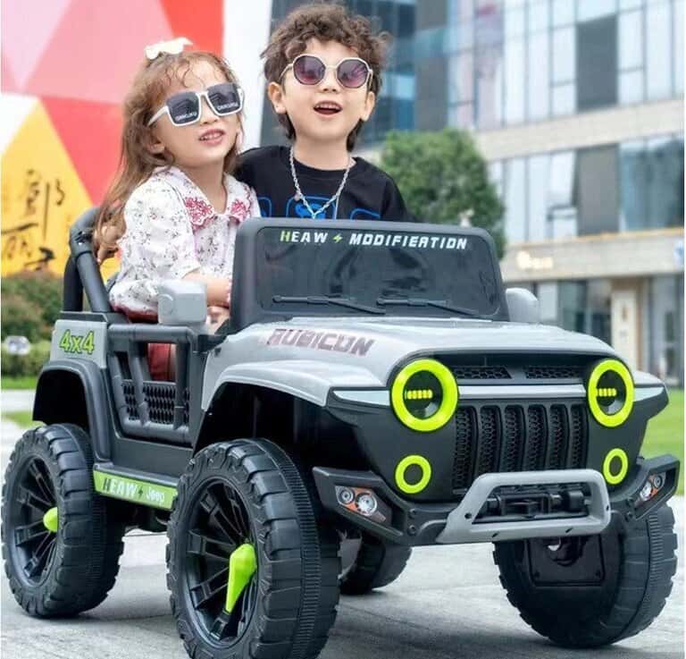 Uşaq elektrikli avtomobili Jeep Rubicon - Tenderyard