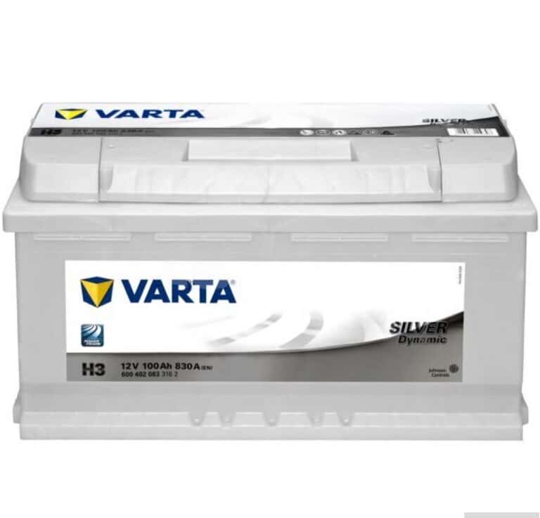 Akkumulyator Varta H3 Silver 100 Ah 830 A - Tenderyard
