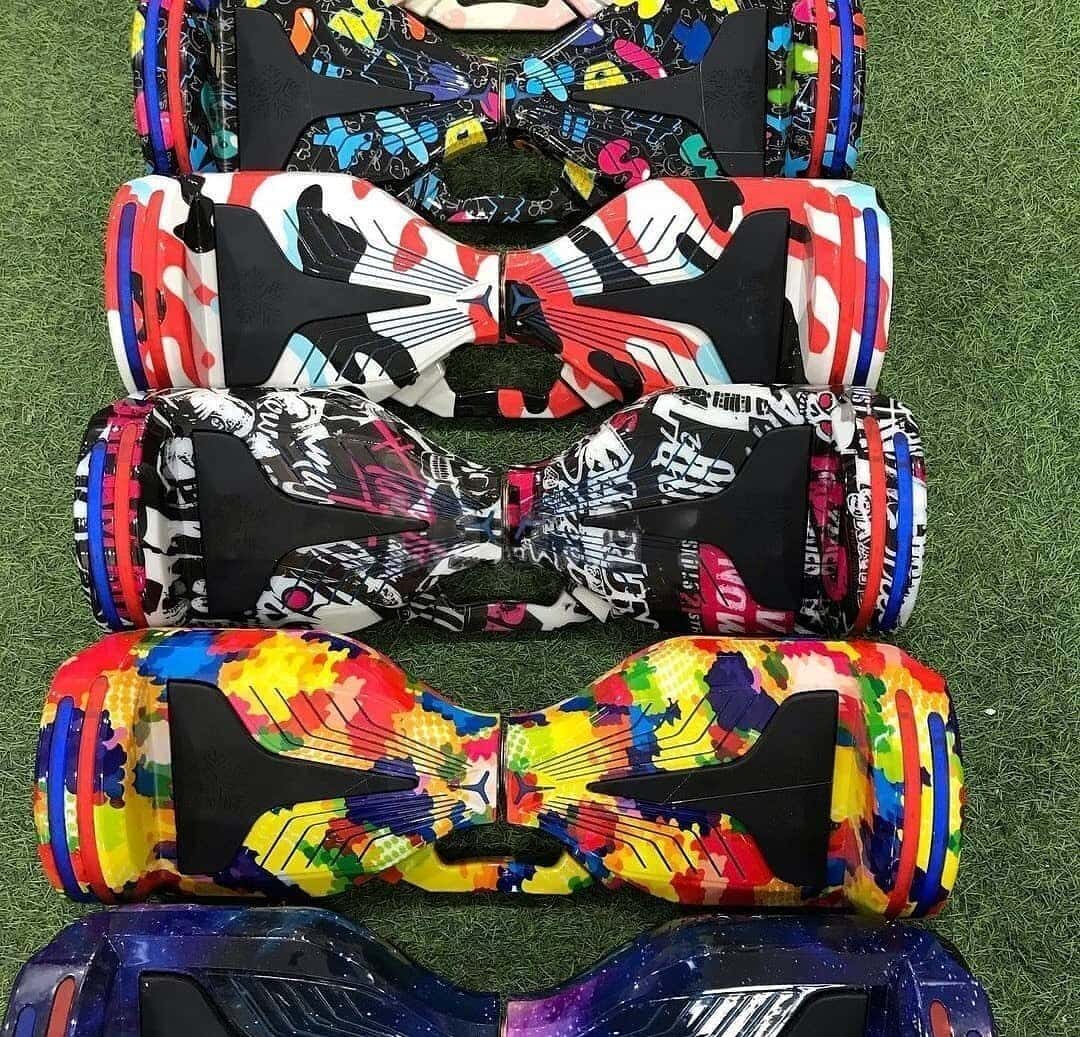 Hoverboard Gyroscooter with 3 Boards and Self-Balancing - Tenderyard