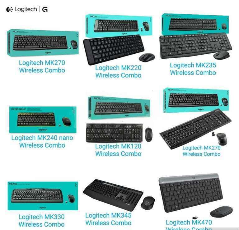Logitech Wireless Keyboard and Mouse Combos - Tenderyard