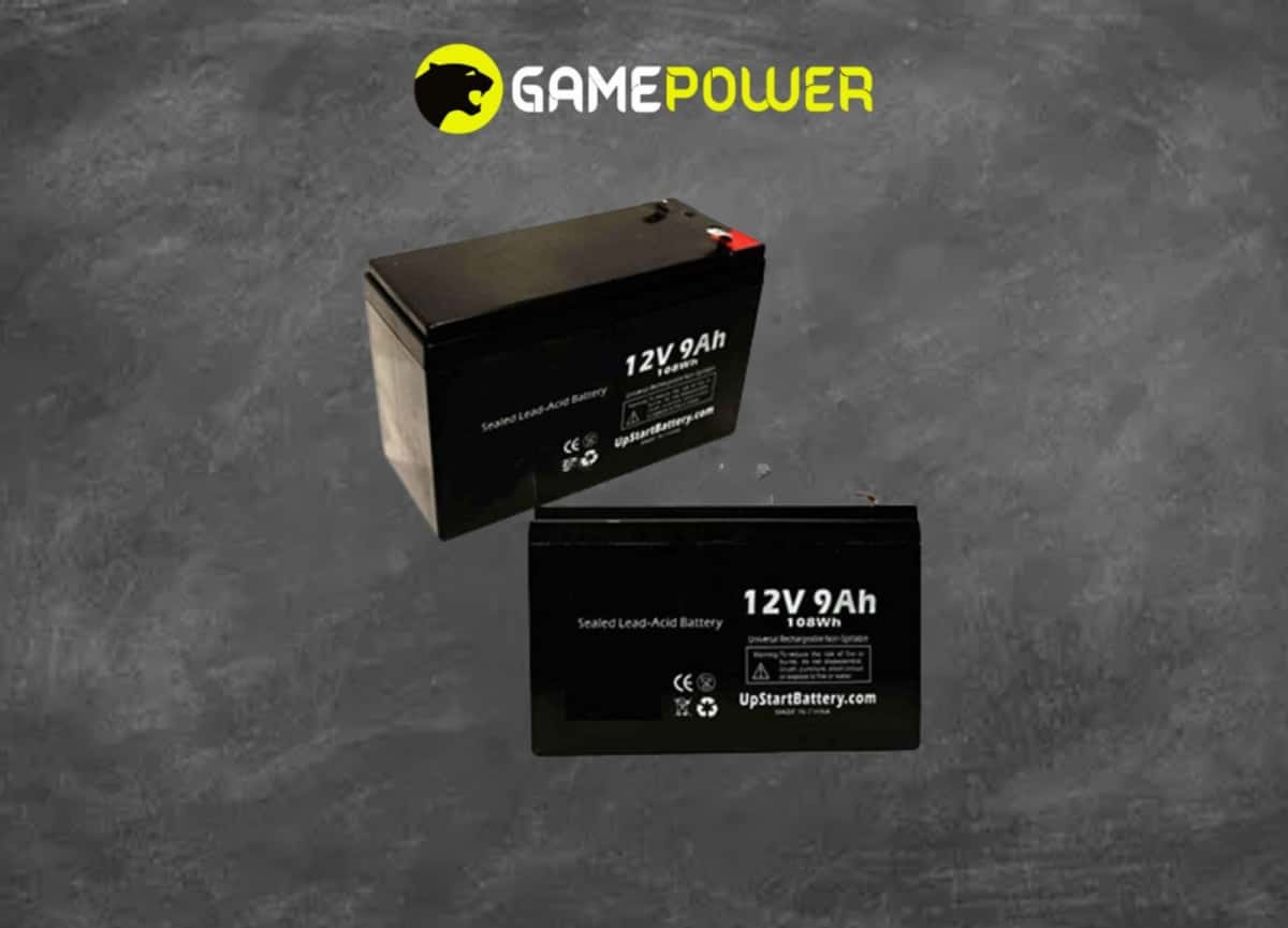 Powerline 12V 9Ah UPS Batareyası - Tenderyard