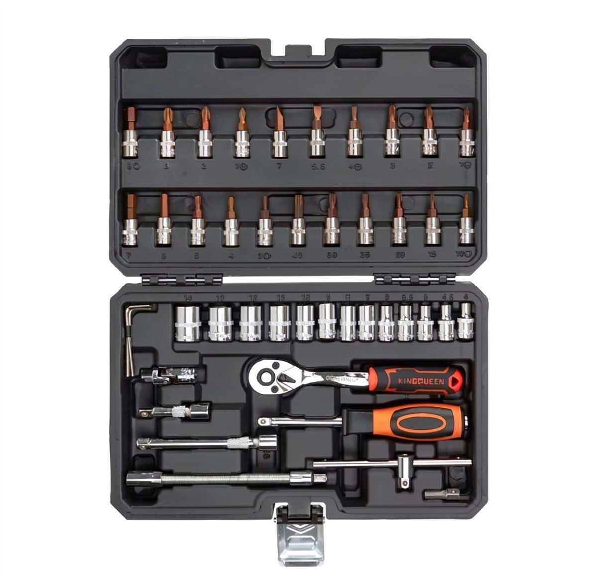 Kingqueen 46-piece wrench set (QRD-71001) - Tenderyard