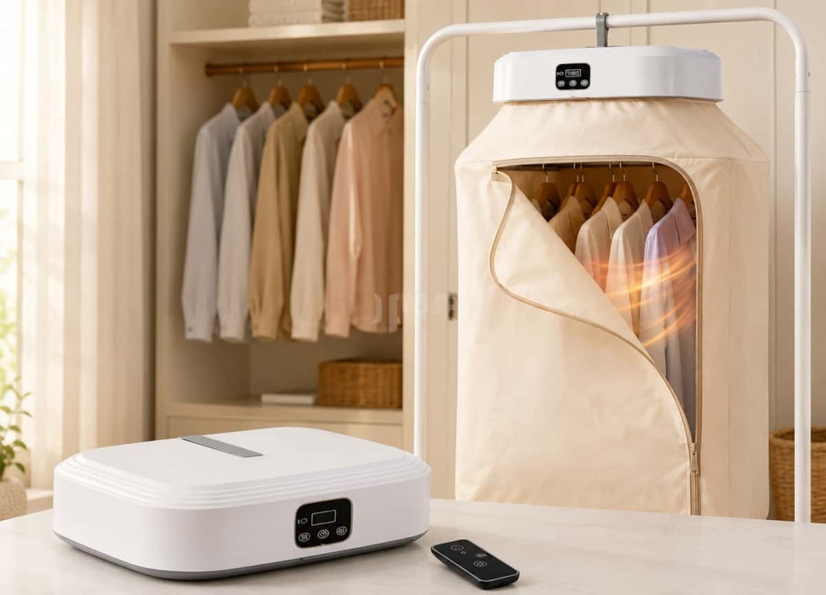 Portable electronic clothes dryer - Tenderyard
