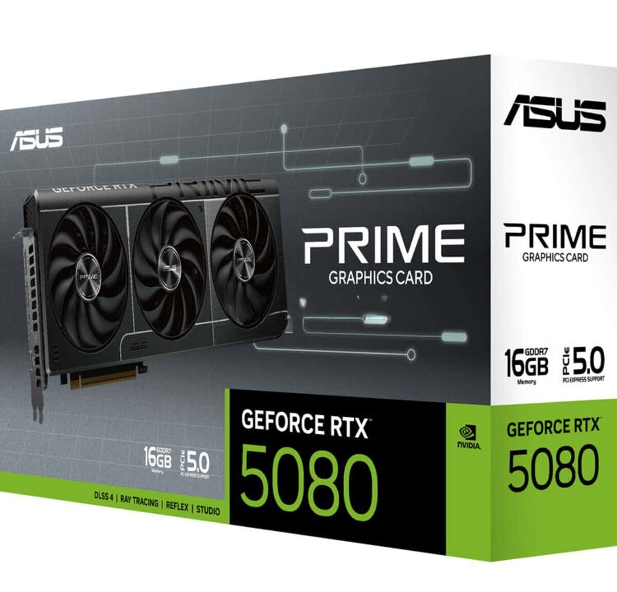 Video kart ASUS GeForce RTX 5080 16GB GDDR7 256-bit - Tenderyard