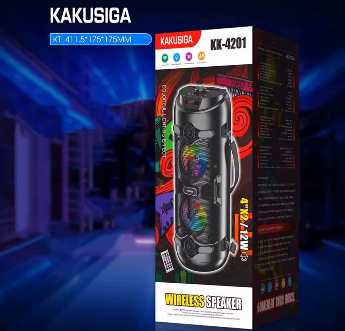 Беспроводная Bluetooth-колонка Kakusiga KK-4201 - Tenderyard