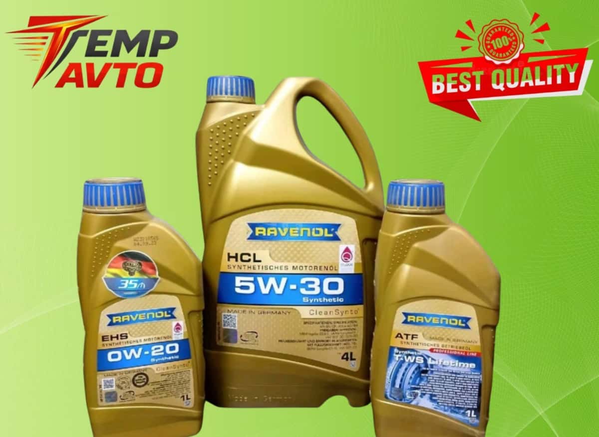 Ravenol mühərrik və transmissiya yağları - Tenderyard