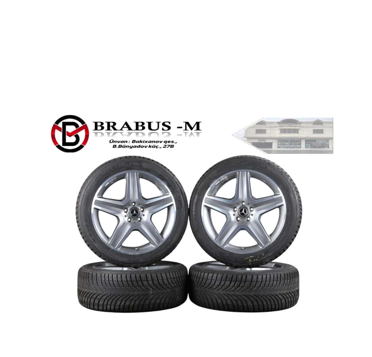 Wheel set for Mercedes ML - Tenderyard