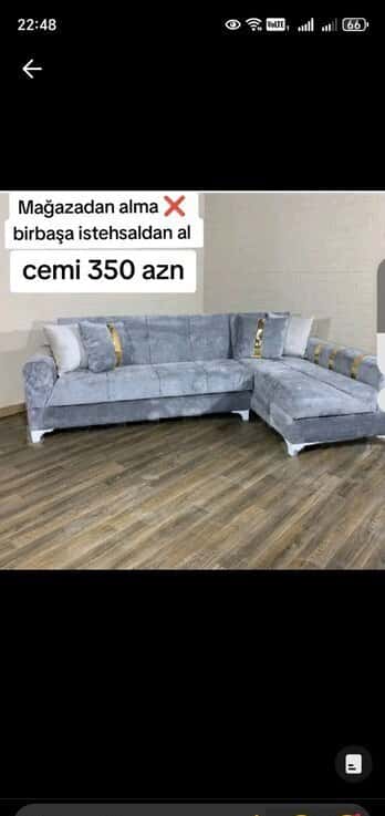 Künc divan, Qarışıq rəng - Tenderyard