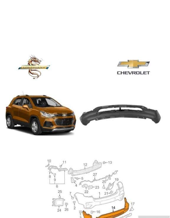 Arxa alt bufer Chevrolet Trax 2017 - Tenderyard