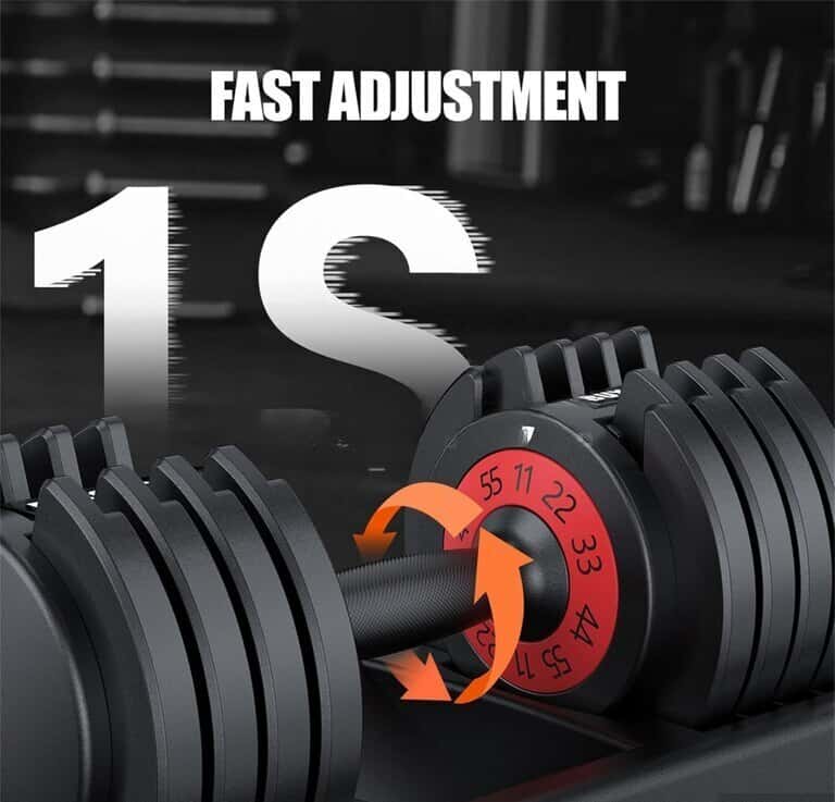 Adjustable Weight Dumbbell - Tenderyard