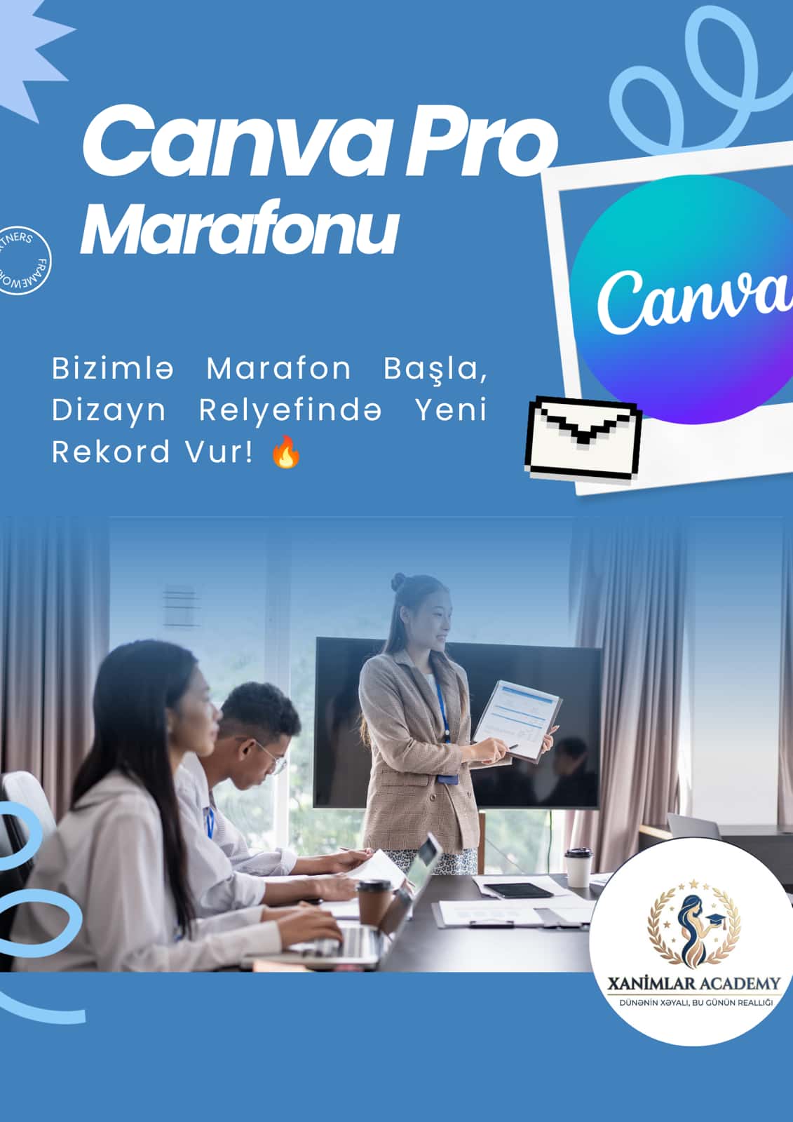 Canva Pro Marathon - Xanımlar Academy Design Training - Tenderyard