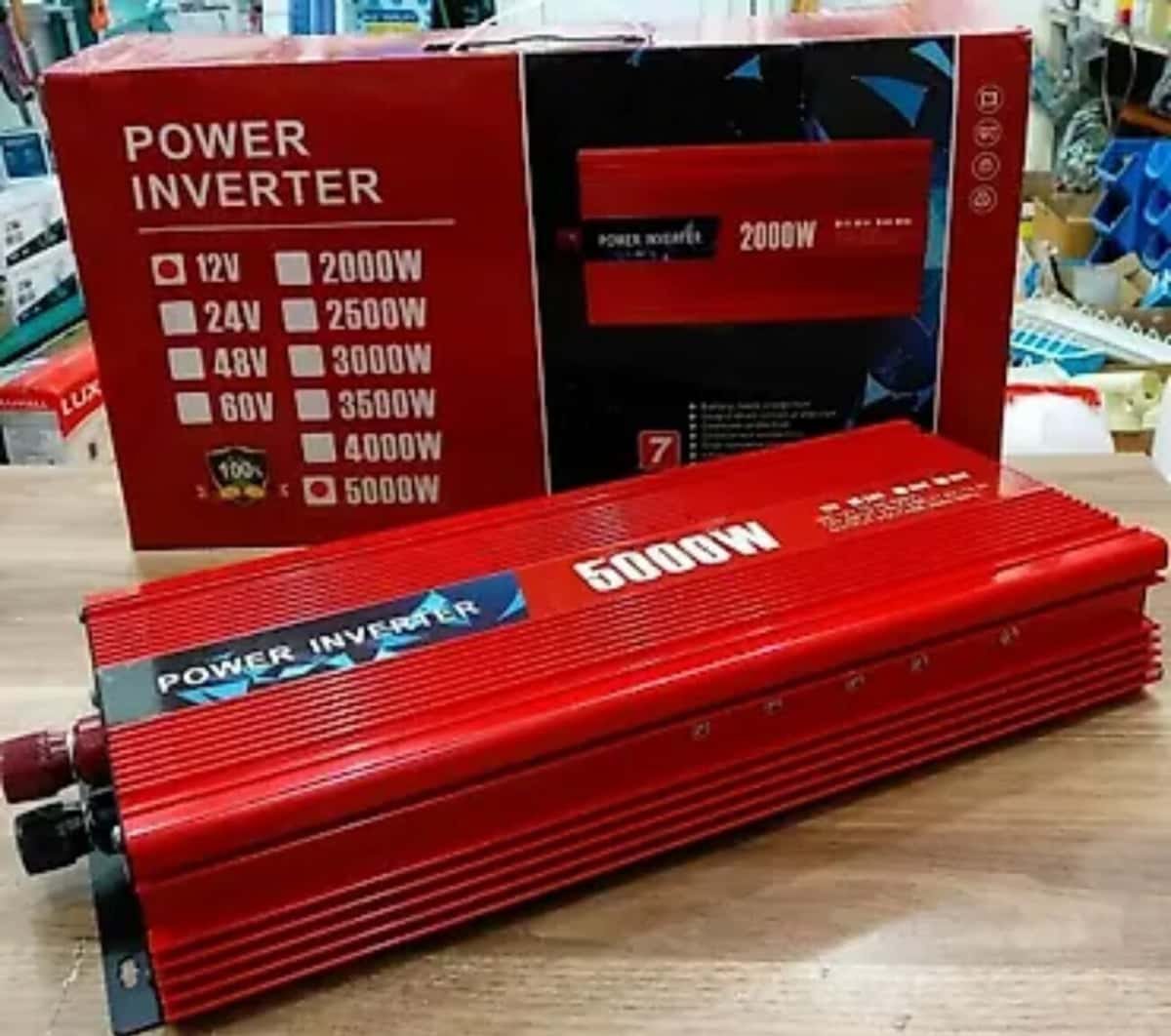 İnvertor 5000W 12V-dan 220V-a - Tenderyard