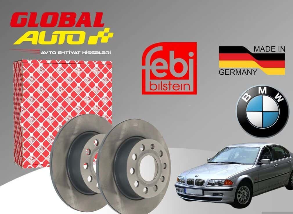 Brake disc BMW E46 Febi - Tenderyard
